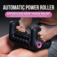 Rouleau de massage percussif automatique, masseur corporel complet avec support trépied pour la relaxation musculaire et la récupération après l'entraînement