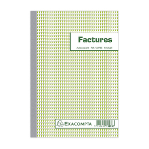 Libretas de Facturas Personalizadas sin Carbón, Facturas Autocopiantes, Impresión de Recibos Duplicados de 2 Partes para Negocios - Product Image 1
