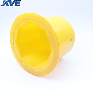 Tùy chỉnh unpowered Polyurethane (TPU) Con lăn Polyurethane bọc vòng bi ròng rọc nylon với bánh xe cao su đa hướng - Product Image 6