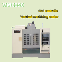 Centre d'usinage vertical CNC VMC850 3 axes, nouveau modèle, machine de fraisage CNC robuste