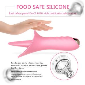 Vibrator Dildo silikon wanita, mainan seks Vibrator klitoral orgasme wanita, sikat payudara getaran g-spot, Vibrator Dildo silikon - Product Image 3