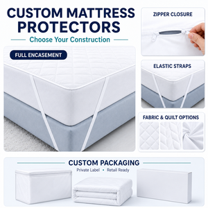 Fabricant de draps de lit, protège-matelas imperméables lavables, draps de lit doux taille complète pour les soins à domicile et les soins aux personnes âgées - Product Image 2