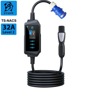 EVSOW Cargador de Pared Portátil de CA para Coche Eléctrico de 22KW, Nuevo, Tipo 1, con Garantía de 48 Meses para Vehículos Eléctricos - Product Image 3