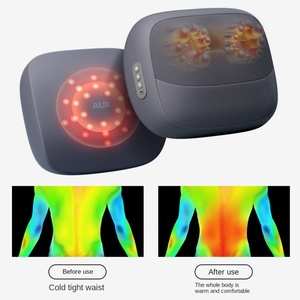 Almohada de Masaje de Fisioterapia Infrarroja para Cervicales y Trapecio con Función de Carga, Cojín Multifuncional para Cuello para el Hogar y el Automóvil - Product Image 4