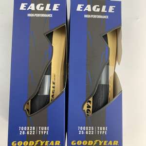 Pneumatici Clincher Ultraleggeri Goodyear Eagle per <span class=keywords><strong>Bici</strong></span> da Corsa in Gomma Rosa/Viola/Giallo/Nero per Tutte le Distanze - Product Image 4