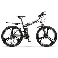 Vélo de montagne pliable de 26 pouces, 21 vitesses, pour hommes et femmes, cadre en acier au carbone, vélos pliables MTB, livraison directe d'usine