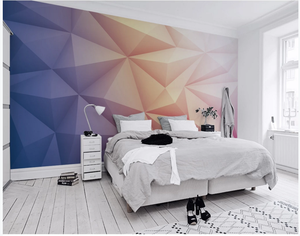 Moderne einfache kreative geometrische Diamant drei dimensionale Design Hintergrund Tapete - Product Image 5