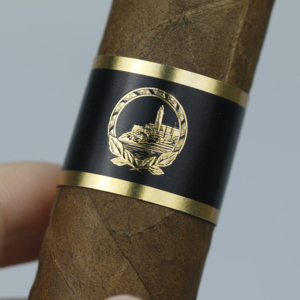 Custom Design High Quality Cigar Ring Gilding, Gold Foil, Embossed Texture Adhesive <b>Sticker</b> Cigar Bands with UV Printing - Product Image 6