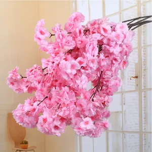 Ramas <span class=keywords><strong>de</strong></span> Flores <span class=keywords><strong>de</strong></span> Cerezo Artificiales Hechas a Mano para Decoración <span class=keywords><strong>de</strong></span> Arcos en Bodas, Acción <span class=keywords><strong>de</strong></span> Gracias, San Valentín, Día <span class=keywords><strong>de</strong></span> la Madre, Flores <span class=keywords><strong>de</strong></span> Seda para Manualidades - Product Image 4