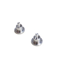 Rivet à tête ronde à bride en alliage d'aluminium, rivet à épaule, goupille de positionnement en aluminium pour appareils électroniques et quincaillerie domestique