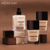 HEREIAM Matte Colors Flawless Concealer Foundation Liquid Waterproof Oil Luxury Brand Liquid Foundation Maquillage de haute qualité