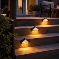 Luz LED para Escalones de Alta Calidad, Venta al por Mayor de Fábrica, Luz para Escaleras Interior y Exterior, IP65 Impermeable, Luz Solar para Jardín