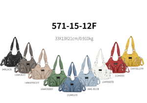 Bolso Tote Pequeño Estilo Angel Kiss para Mujer, con Cierre de Cremallera, Múltiples Bolsillos y Diseño Sólido - Product Image 6
