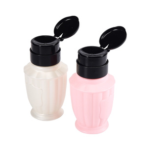 Botella Dispensadora con Bomba en Forma de Flor de 200 ml, Botella de Presión para Limpiador de Esmalte de Uñas - Product Image 4