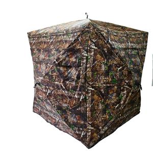 Tente de chasse en polyester transparent à 360 degrés avec porte magnétique silencieuse Store de sol escamotable pour une utilisation en extérieur - Product Image 2