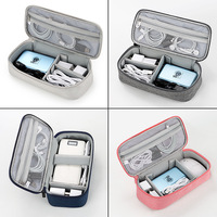Étuis de rangement pour câbles de données pour les voyages, pochette organisatrice pour écouteurs, accessoires électroniques numériques pour la maison, étuis de rangement pour câbles de données