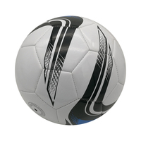 Fabricant de produits de sport promotionnels Cadeaux Taille Cinq Prix bon marché Ballon de football en PVC de 1.6mm