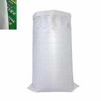 Sac tissé en PP personnalisé avec impression en héliogravure pour l'emballage de 25KG, 40KG, 50KG de maïs, blé, farine, engrais, aliments pour animaux, riz, sucre