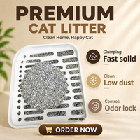 OEM Karbon Aktif Bentonit Penggumpal untuk Kotoran Kucing - Penghilang Bau Kuat, Rendah Debu, Penyerapan Cepat, Mudah Dibersihkan untuk Banyak Kucing