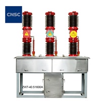 Interruptor de Aislamiento Inteligente de Alta Tensión con Aislamiento de SF6, 35kV, Montado en Poste, ZW7-40.5/1250A/1600A