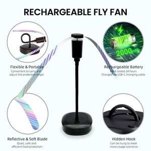 Ventilatore Portatile Ricaricabile Anti-Insetti e Zanzare con Pale Morbide per Tenere Lontani Mosche e Insetti - Product Image 3