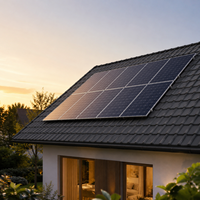 Système de montage solaire sans rail pour toiture en tuiles, installation facile, anodisé