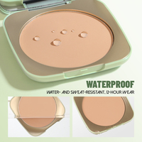 Pudaier Échantillon Gratuit OEM Poudre Fixatrice Matifiante Contrôle du Sébum Fini Mat Imperméable Non Testée sur les Animaux Poudre Compacte Pressée