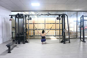 Equipo de gimnasio comercial 5 estaciones Pin de entrenamiento multifuncional cargado ejercicio gimnasio Fitness Multi estación Cable máquina - Product Image 5