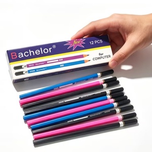 Útiles Escolares Clásicos, Lápiz Negro 2B de Madera Real No Tóxica de 7 Pulgadas, Calidad de Fábrica para Uso Escolar y de Oficina - Product Image 2