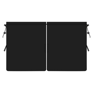 Cortinas Divisorias para Auto Chongteng, Juego de 5 Piezas, Tela Negra con Protección Solar, para Ventanas Laterales, Ajuste Universal - Product Image 2