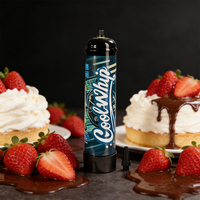 Bouteille de gaz pour crème fouettée US/EU 640g, pour crème fouettée Cool Whip, outils de dessert, gadgets de cuisine