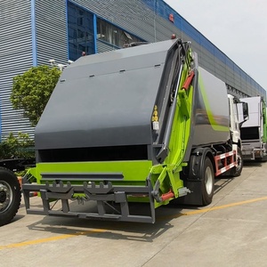 1SUZU 6-9 CBM Refuse Garbage Waste Truck Refuse Compactor Truck Factory Price - Product Image 4