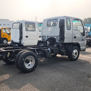 รถบรรทุกตู้เดี่ยว Qingling 1suzu Sliver พร้อมเตียงนอน NKR 100P แชสซีส์ รับน้ำหนัก 3 4 5 ตัน มาตรฐานยูโร 6 - Product Image 5