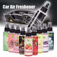 OEM Alkoholfreier Auto-Parfümspray Langanhaltender Leichter Duft Auto-Handlufterfrischer Frucht-Blumen-Duft 120ml