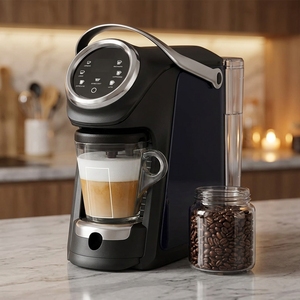 Machine à expresso portable multi-<span class=keywords><strong>capsules</strong></span> 7-en-1, cafetière à une touche, mousseur à lait, <span class=keywords><strong>latte</strong></span>, cappuccino, <span class=keywords><strong>macchiato</strong></span>, pour barista à domicile - Product Image 6