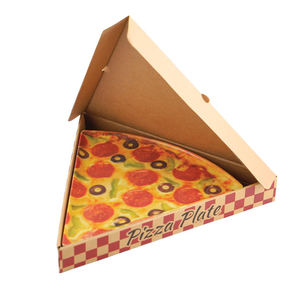 6 شـ صحن طبق مثلث صحن 9 \ "ميلامين بلاتو بارا بيتزا دي بيتزا للبيتزا - Product Image 2