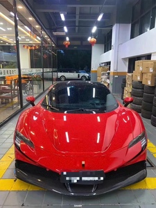 Nuova Protezione Laterale in Fibra di Carbonio OEM di Alta Qualità per <span class=keywords><strong>SF90</strong></span>, Consegna Rapida a Prezzo All'Ingrosso - Product Image 2