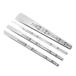 Stainless Steel Pedicure <b>Knife</b> Set 4 Pieces Textured Design For Dead Skin Removal Yangzhou Three <b>Knife</b> Tool - Product Image 1