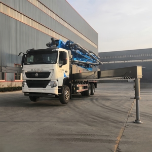JIUHE, le camion pompe à béton le plus vendu, 47m 48m, télécommande, nouveau camion pompe à béton à vendre - Product Image 4