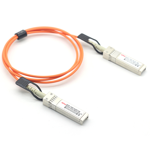SFP 10G AOC Active Optical Fiber Cable AOC SFP+ to SFP+ Compatible With Juniper/Cisco/HW/ZTE/MikroTik 1m/2m/3m/5m/7m/10m/300m