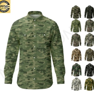 Sudadera con Capucha Personalizada para Caza, Protección UV, Camuflaje, Camisa de Pesca para Hombre - Product Image 1