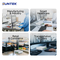Mini Desktop PC with RS232 & RS485 Rk3588s Suntek Android 12 Ai Edge Computing Box for Intelligent Transportation