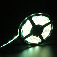 Tira de luces Led alimentada por batería, para escritorio, con Rgb, Control remoto impermeable para juegos de ordenador