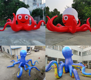 Palloncini gonfiabili con <span class=keywords><strong>leone</strong></span> marino, modello pubblicitario gonfiabile, grandi palloncini gonfiabili a forma di animale oceanico per un'efficace visibilità - Product Image 3