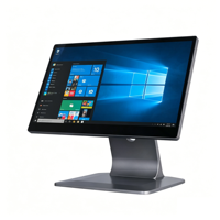 Nuevo Punto de Venta con Pantalla Táctil de 15.6 Pulgadas, Procesador I5 8 128, Todo en Uno, Impresora Integrada, Aleación de Aluminio, Windows, Plateado