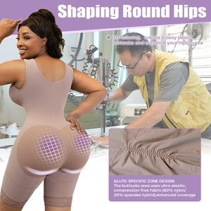 Cao nén hàng may mặc bài operatorias colombiana faja Para mujer moldeadora Butt nâng lên Tummy kiểm soát Shapewear cho phụ nữ - Product Image 5