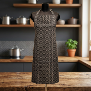 Tablier de cuisine réutilisable en coton écologique, personnalisable avec logo, qualité supérieure, OEM pour restaurants, tenue de travail, pour acheteurs en gros mondiaux, résistant à l'eau - Product Image 2