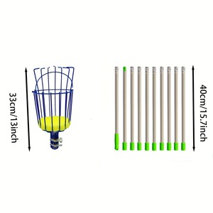 Recogedor de Frutas Ajustable con Barra Telescópica, Herramienta para Recoger Frutas de Gran Altura como Manzanas, Naranjas y Mangos - Product Image 2