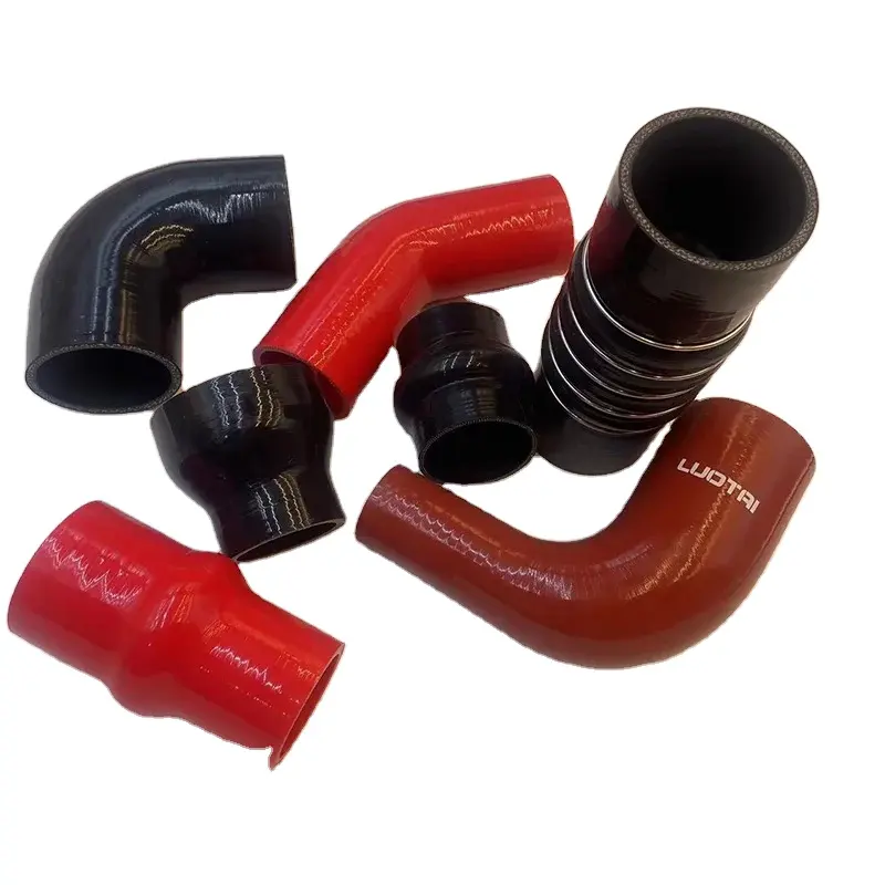 Tùy chỉnh giá rẻ giá thấp mềm Silicone tubingone Meter Hose Straight bện Silicone hoseair intake hosesilicone Hose