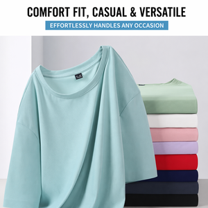 T-shirt girocollo 87% nylon 13% spandex, effetto seta sulla pelle, elasticità a 4 vie, sensazione di assenza totale - Product Image 2